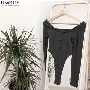 High cut heaven bodysuit